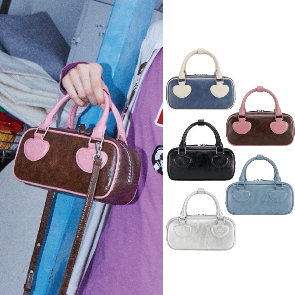 [FINDKAPOOR] HEART BLOCK BAG 22 (5 COLORS)