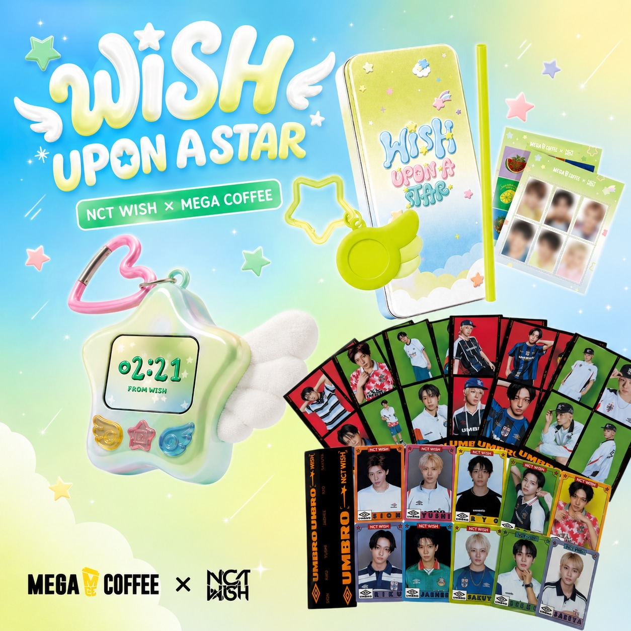 Qoo10] 【公式】NCT WISH × MEGA