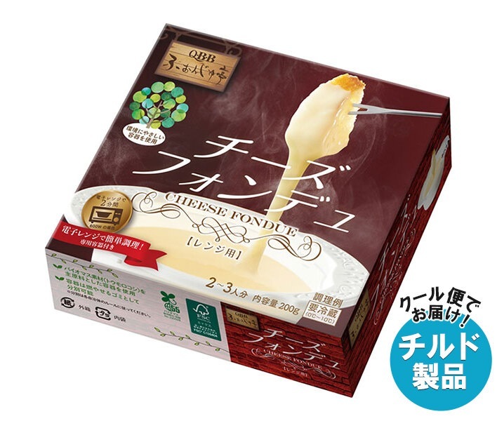 チルド QBB レンジ用ふぉんじゅ亭 200g×6箱入×(2ケース)