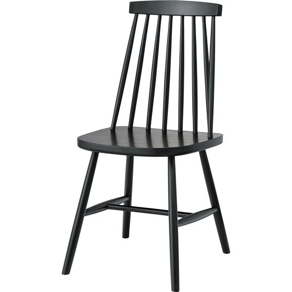 ダイニングチェア パーソナルチェア 幅41cm ブラック 木製 リビング 在宅ワーク 店舗 インテリア家具 備品 12,815円