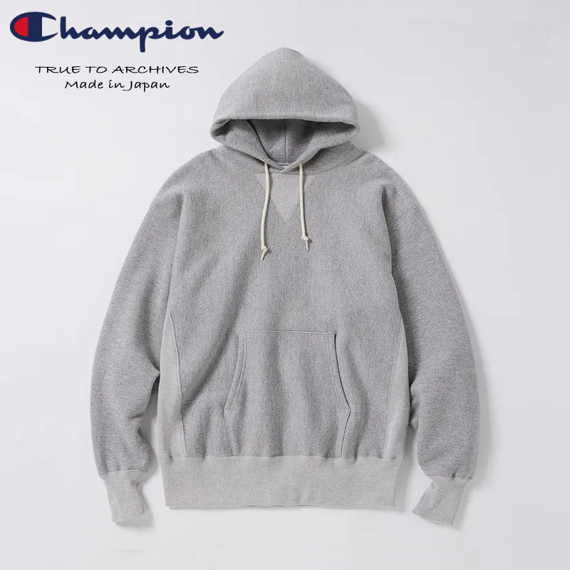 正規品 リバースウィーブ/R/ フーデッドスウェットシャツ 24FW TRUE TO ARCHIVES シルバーグレー C3-A118 040 25,234円