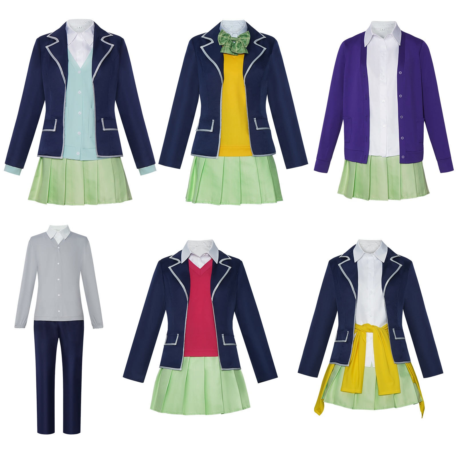 【限定特典】五等分花嫁コスプレ服中野一花二乃三玖四叶五月アニメ制服パフォーマンス衣装