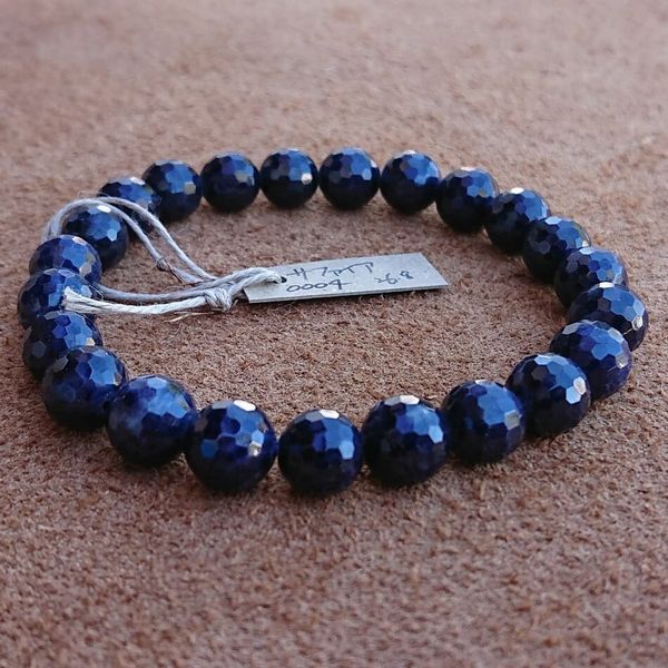 ブレスレット レディースアクセサリー アクセサリー ファッション サファイア 知性 誠実 石 深い青