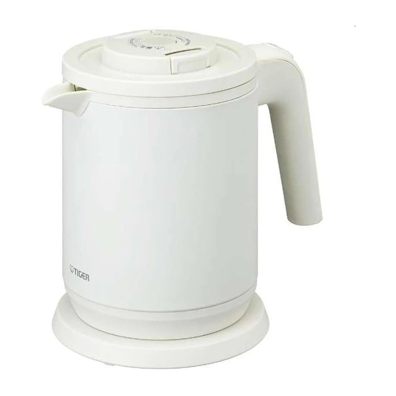 TIGER タイガー PCK-A081-WM 蒸気レス電気ケトル 6SAFE＋ 0.8L マットホワイト