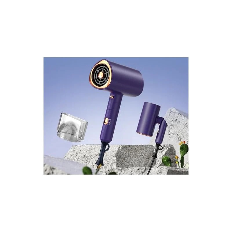 ドライヤー 大風量【2024年強化モデル・高速モーター】速乾 Nobelbird ヘアドライヤー 1200ｗ 57℃恒温 ヘアケア マイナスイオン 軽量 折り畳み式 360ノズル 温度3段階調整 風