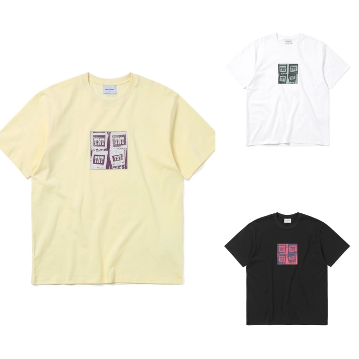 【THISISNEVERTHAT】 TNT PHONE TEE : 3COLORS