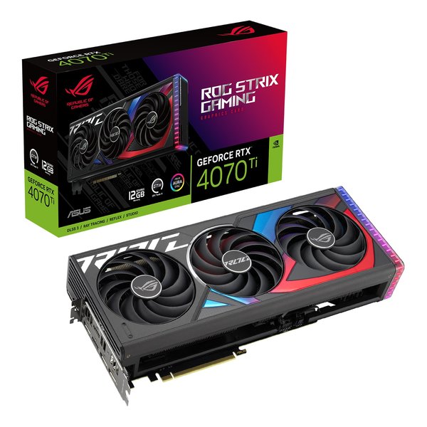 GF RTX4070Ti 12GB グラフィックボード ROG-STRIX ROG-STRIX-RTX4070TI-12G-GAMING