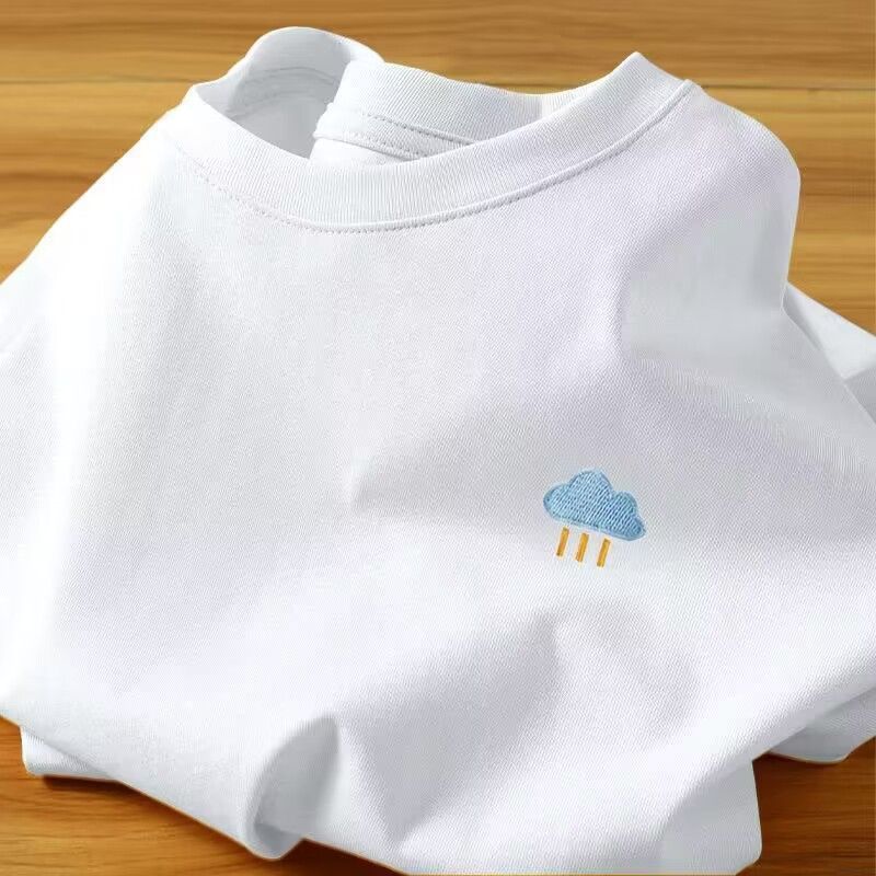 【20点セット】【無料】tシャツ Tシャツ　曇柄　トップス　シンプル　半袖　おしゃれ　カットソー 新品 大人気 　夏　メンズ　レディース　ゆったり　プリント