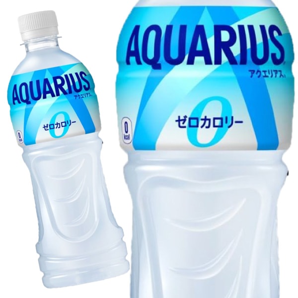 アクエリアス ゼロ 500ml 48本 （24本×2ケース）