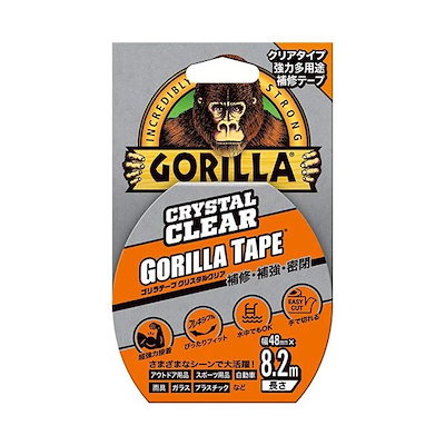 他サイト： 呉工業　ゴリラテープ クリスタルクリア　NO1778_の商品画像