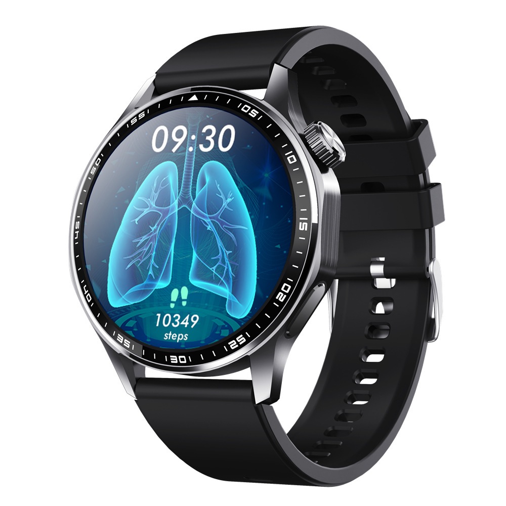 新しいf61スマートウォッチbluetooth通話ステップ測定呼吸速度血液酸素心拍数長バッテリースポーツ