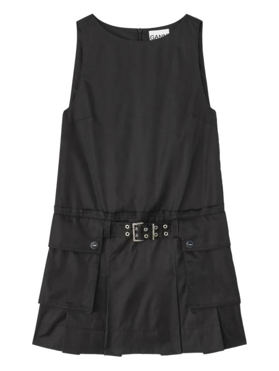 GANNI Women Mid Skirts A1030167 099 Black