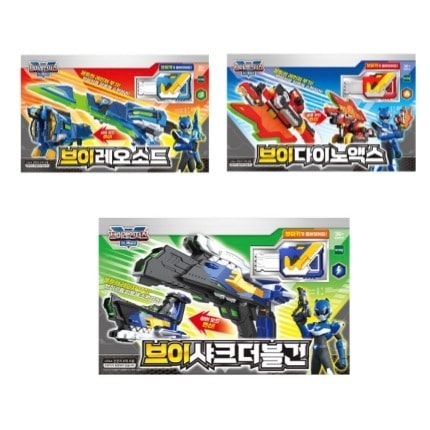 ミニ特攻隊/ブイレンジャーズ/3種ウェポン/Vレオソード/レオブルズV専用武器/Vダイノエックス/トライノV専用武器/Vシャークダブルガン/シャクロスV専用武器/変身/合体ロボット