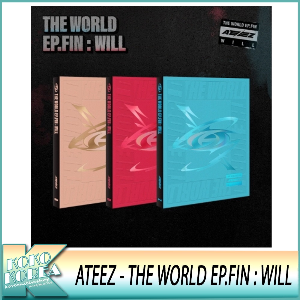 3種セット ATEEZ - THE WORLD EP.FIN : WILL KPOP CD