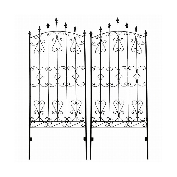 住まいスタイル アイアンローズフェンス150 2枚組 IFROSE-150-2P メーカー直送