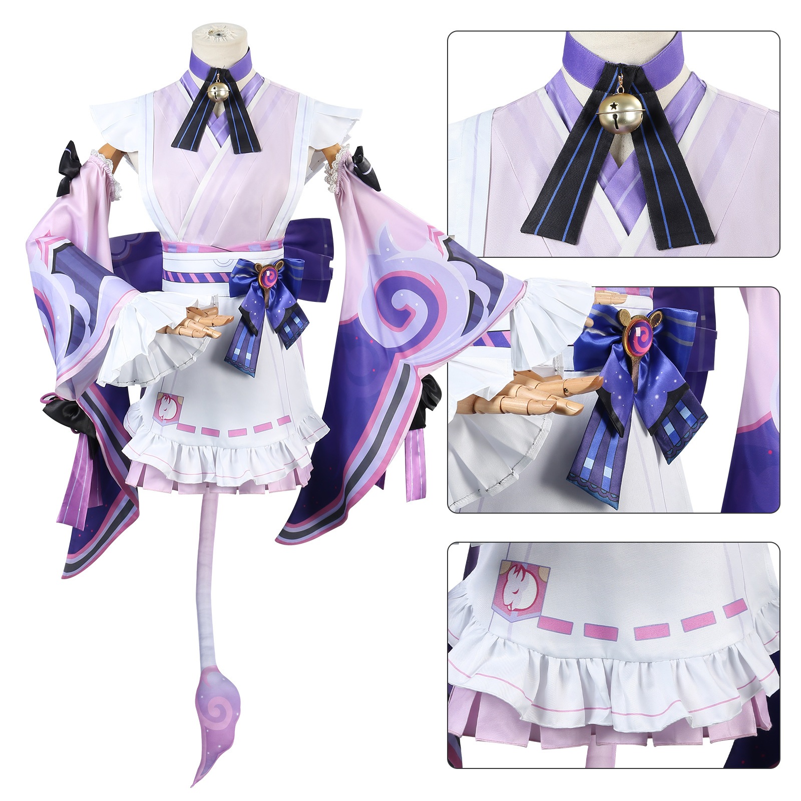 【一部分3日出荷】コスプレ 仮装元神cos服璃月綺夢 _ 夢月瑞希コスプレ衣装二次元アニメ服 イベント用品