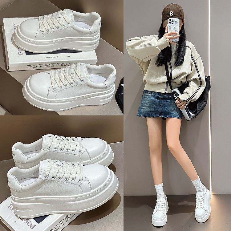 ホットレイヤー 牛革 厚底 レディース ホワイト シューズ 2024100 タワー 厚底 レディース 肌色 r n1001-ホワイト r n2000-shakan