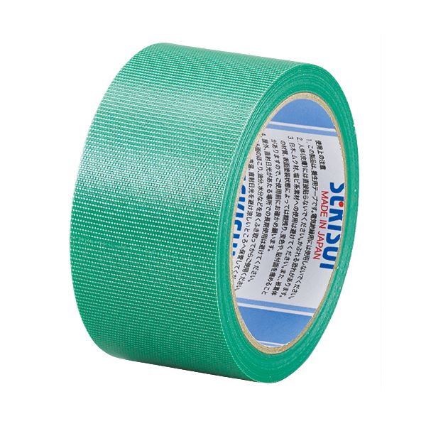 (まとめ) 積水化学 フィットライトテープ 50mm×25m 緑 N738M04 1巻 (×30セット)