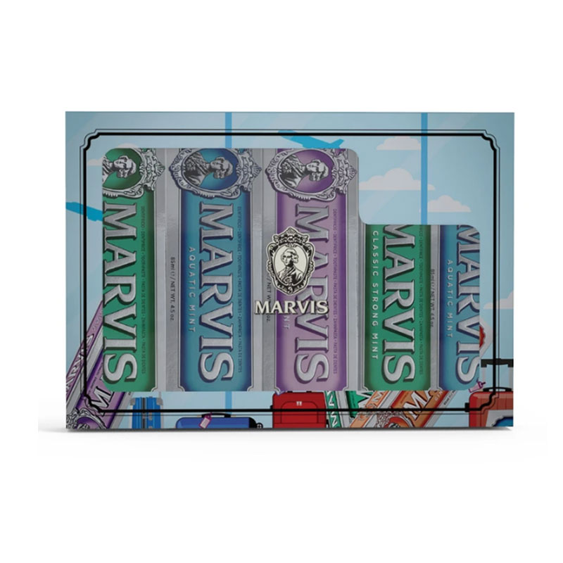 MARVIS 歯磨き粉 ギフトセット 85mlx3 + 25mlx2