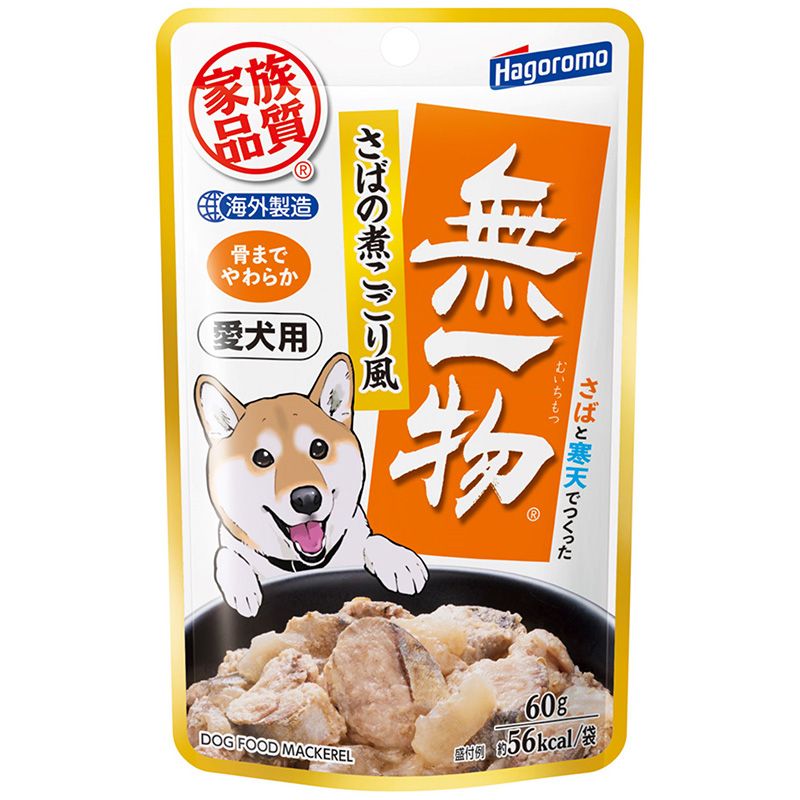 （まとめ買い）愛犬用 無一物パウチ さばの煮こごり風 60g　 犬用フード [x24]