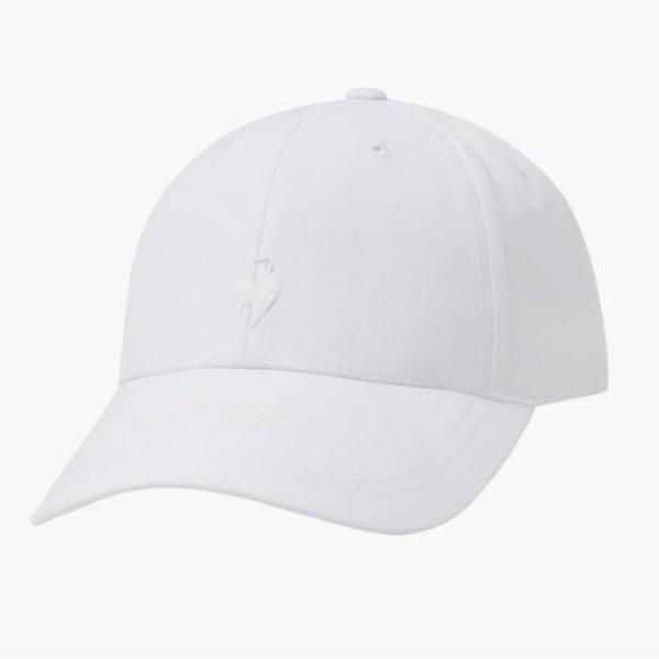 帽子 NQJ QQ123ACP14-WHT ロゴポイントスポーツボールキャップ / WHITE