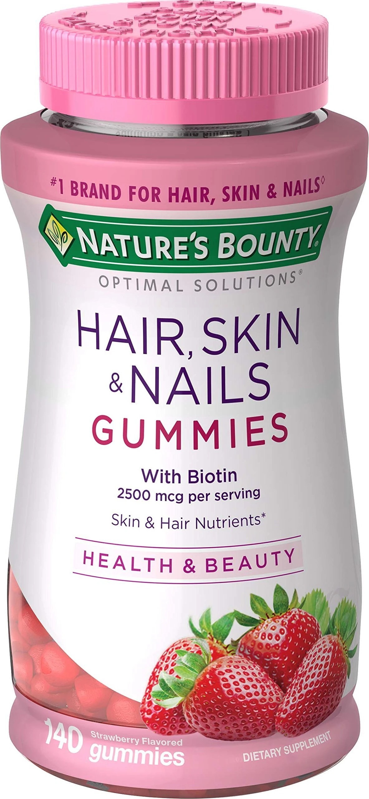 Nature s Bounty Optimal Solutions Hair， Skin， Nail