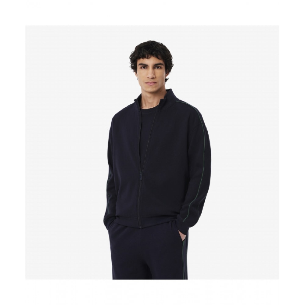 LACOSTE メンズ ハイネック スウェットシャツ ラウンジウェア [ダークネイビー] 18,005円