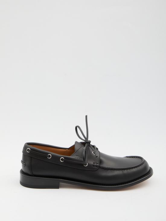 DIOR Men Laced up Shoes 3LO183 BLACK