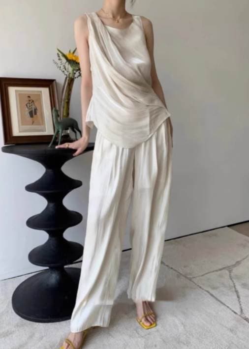 レディース スカート トップス パンツ シャツ ブラウス キャミソール キャミワンピ タックパンツ スラックス プリーツスカート タンクトップ ショート ロング 袖なし ノースリーブ ラウンドネック