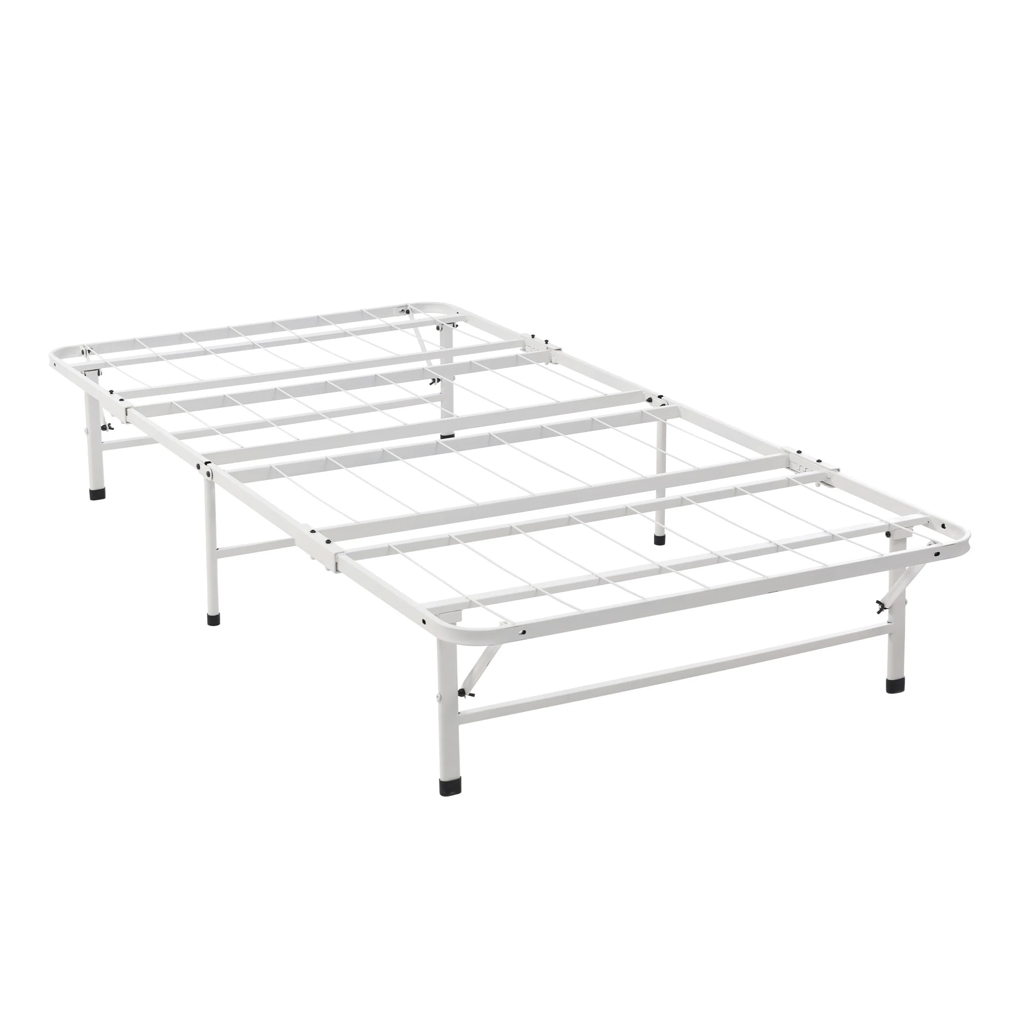 【国内発送 無-送料】454パイプベッド 折りたたみベッド シングル 組立簡単 ベッド 下収納 シングルベッド 収納 耐荷重200kg ベッドフレーム コンパクト 送料無料 ベッド 折畳ベッド 省スペ
