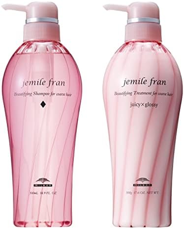 ミルボン ジェミールフラン シャンプー＆トリートメント(ダイヤ＆ジューシーグッロシー) 500ml 500g ボトルセット