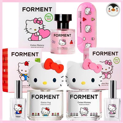 Qoo10] FORMENT 【ハローキティ香水】ヘア パフューム コ
