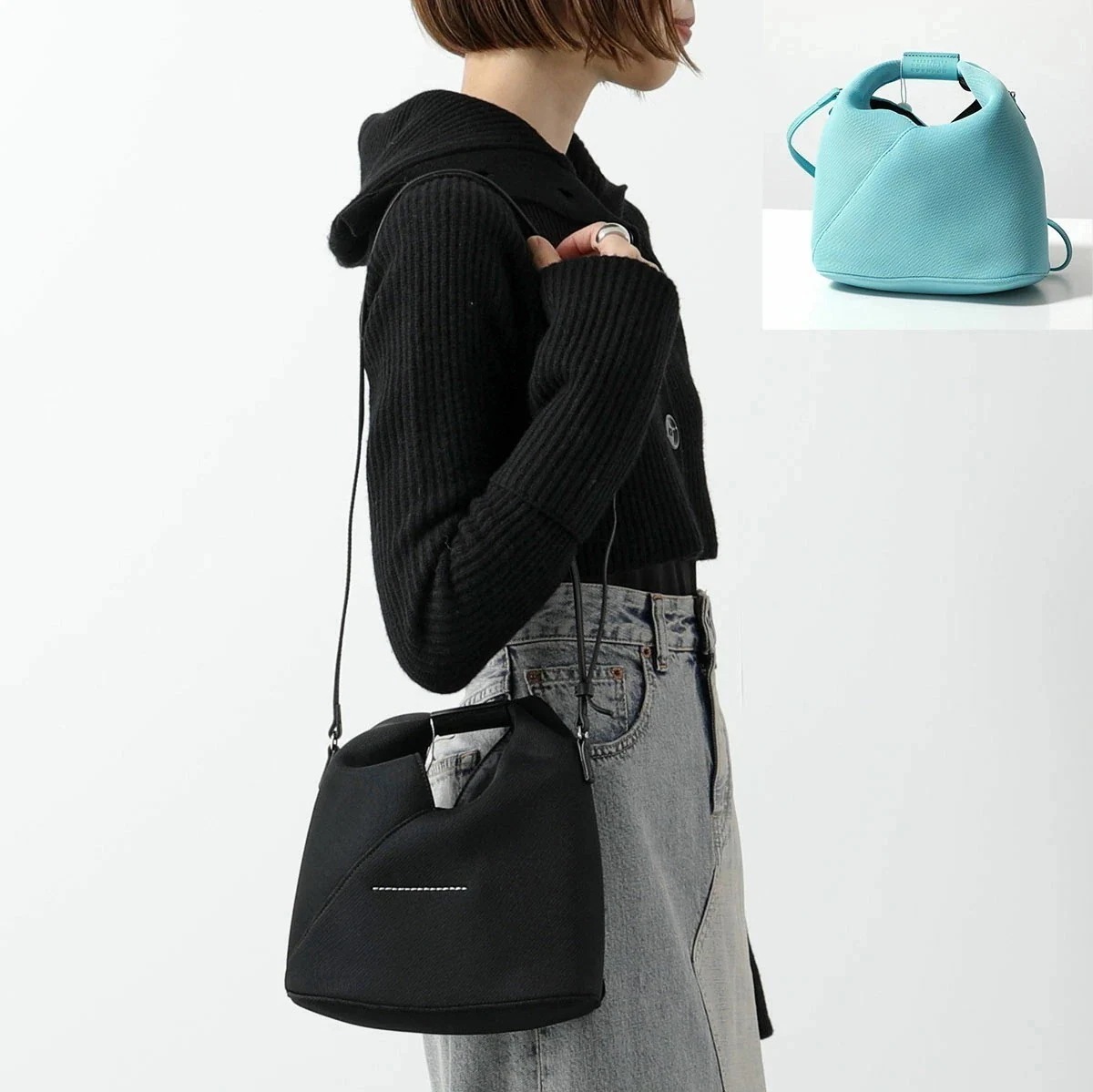 MM6 エムエムシックス メゾンマルジェラ ショルダーバッグ Japanese ジャパニーズ SB6WD0026 P6414 レディース メッシュ 鞄 カラー2