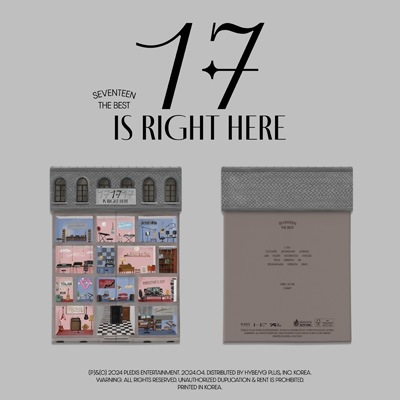 タワーレコード特典付き SEVENTEEN BEST ALBUM「17 IS RIGHT HERE」(HEAR Ver.) 新品未開封