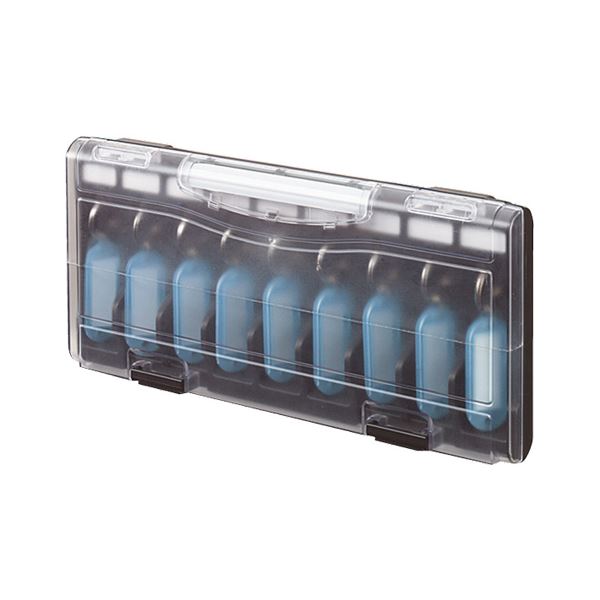 （まとめ） コクヨ キーファイルハーフ（KEYSYS） 透明フタタイプ 9個吊 KFB-HA4T 1個 (×4セット)