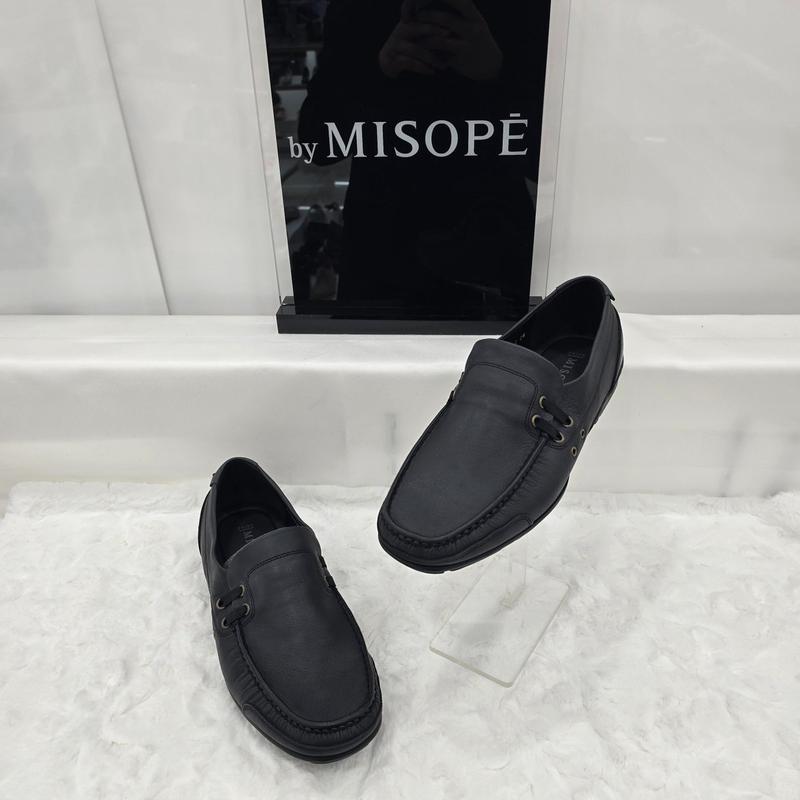 By 男性 カジュアル コンフォート ローファー 121HT837SD010 BLACK 1 JJ