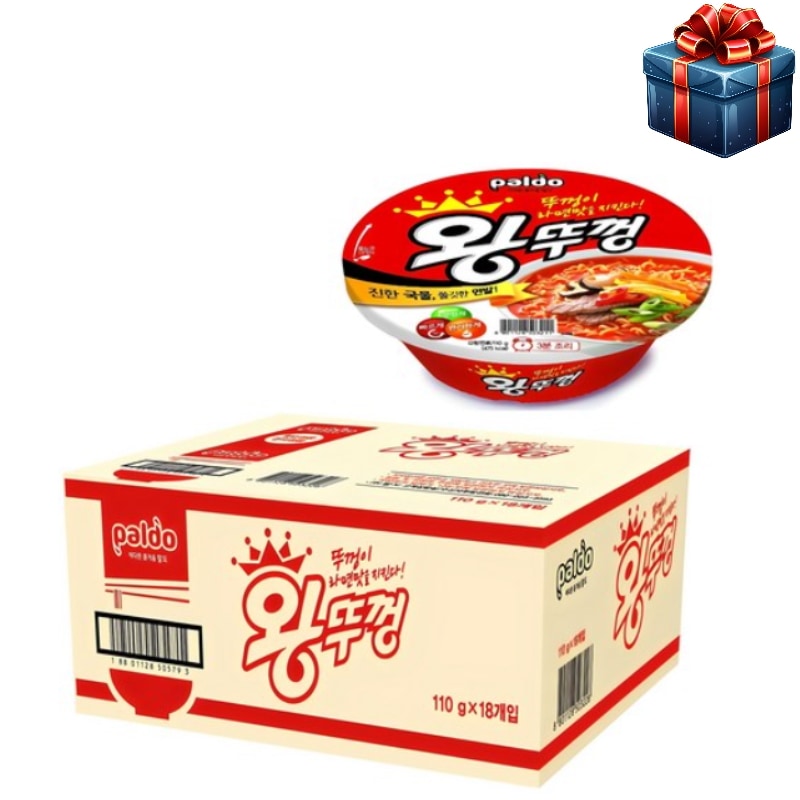 [韓国人気]大きいふた カップラーメン 110gX 18個 韓国人気ラーメンコンビニ人気の韓国食品カップヌードル 便利な一食の食事 おやつ用 オフィス 家庭用