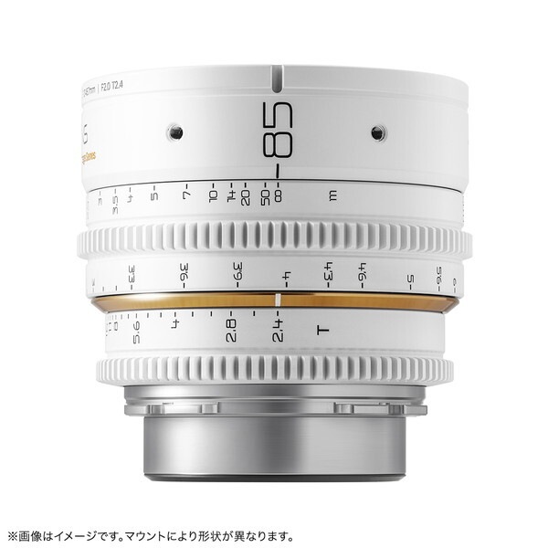 毒鏡 DL-MP85-EF-W ホワイト DULENS APO Mini Prime 単焦点 シネマレンズ キヤノンEFマウント