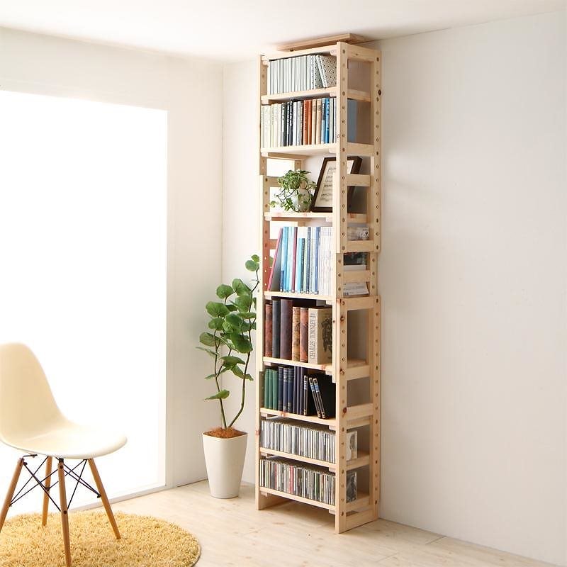 国産ひのきつっぱりシェルフ/ラックシリーズ シェルフ本体 幅50 奥行29