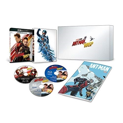 アントマン&ワスプ 4K UHD MovieNEXプレミアムBOX(数量限定商品.. ／ ポール・ラッド/エヴァンジェリ... (4K ULTRA HD) VWAS-6776
