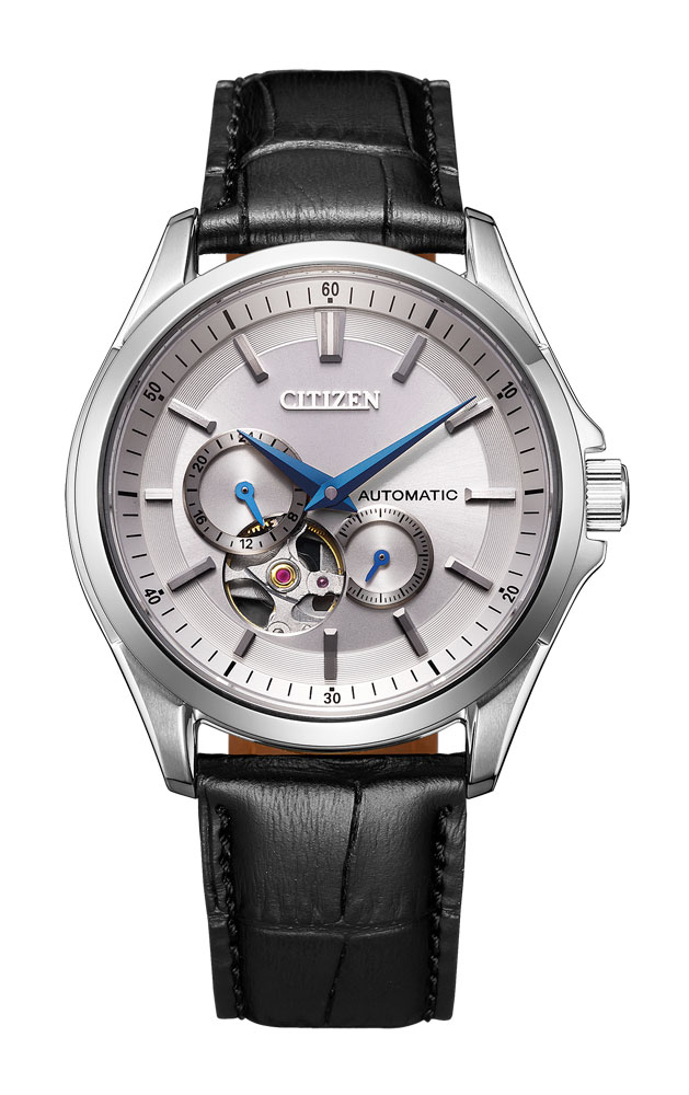 シチズン 【国内正規品】シチズンコレクション　オープンハート 自動巻き（手巻きつき）　メンズタイプ NP1011-08A