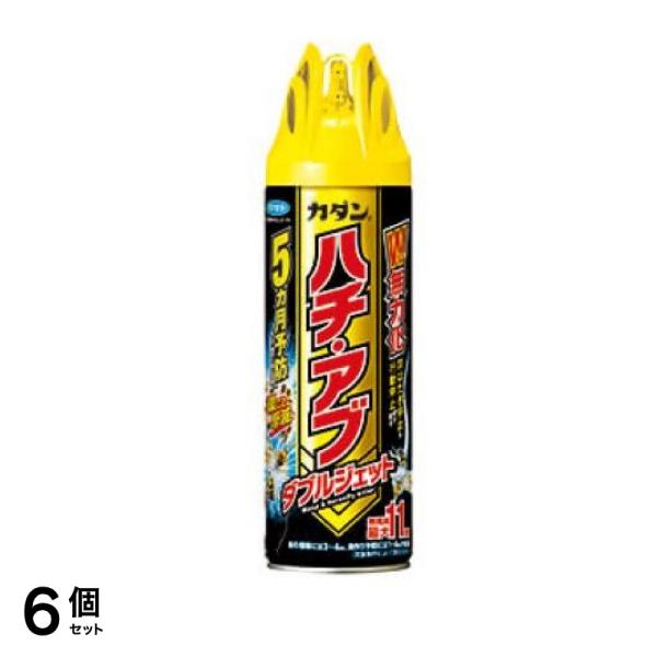 フマキラー カダン ハチ・アブダブルジェット 480mL 6個セット