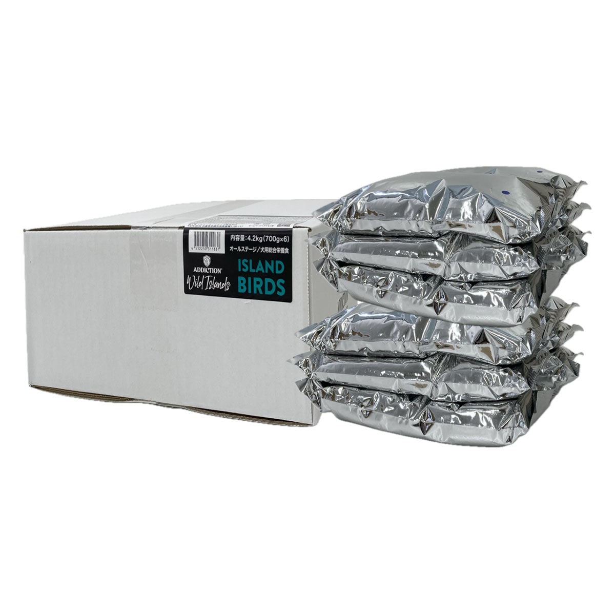 ワイルドアイランズ アイランドバーズ 4.2kg（700g×6）