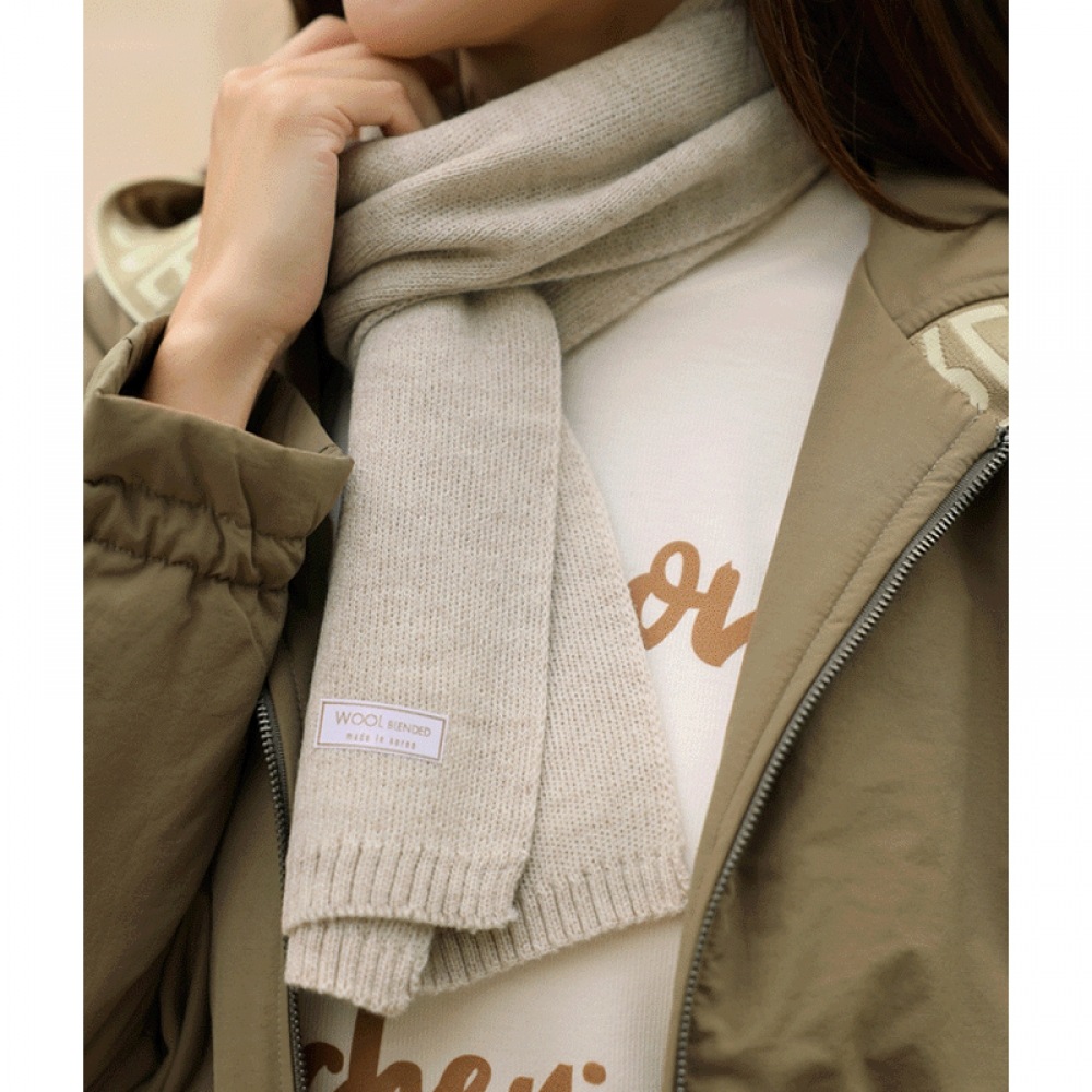 クリック＆ファニーニランデイリーウールマフラー