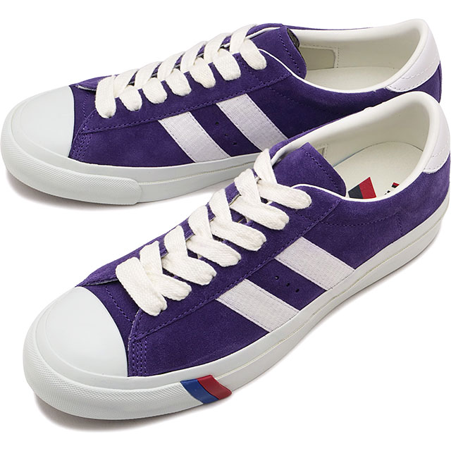 プロケッズ PRO-Keds スニーカー ロイヤルプラス スエード ロー [PN1021] ROYAL PLUS SUEDE LO メンズ 靴 シューズ Vibramソール PURPLE 正規取扱店
