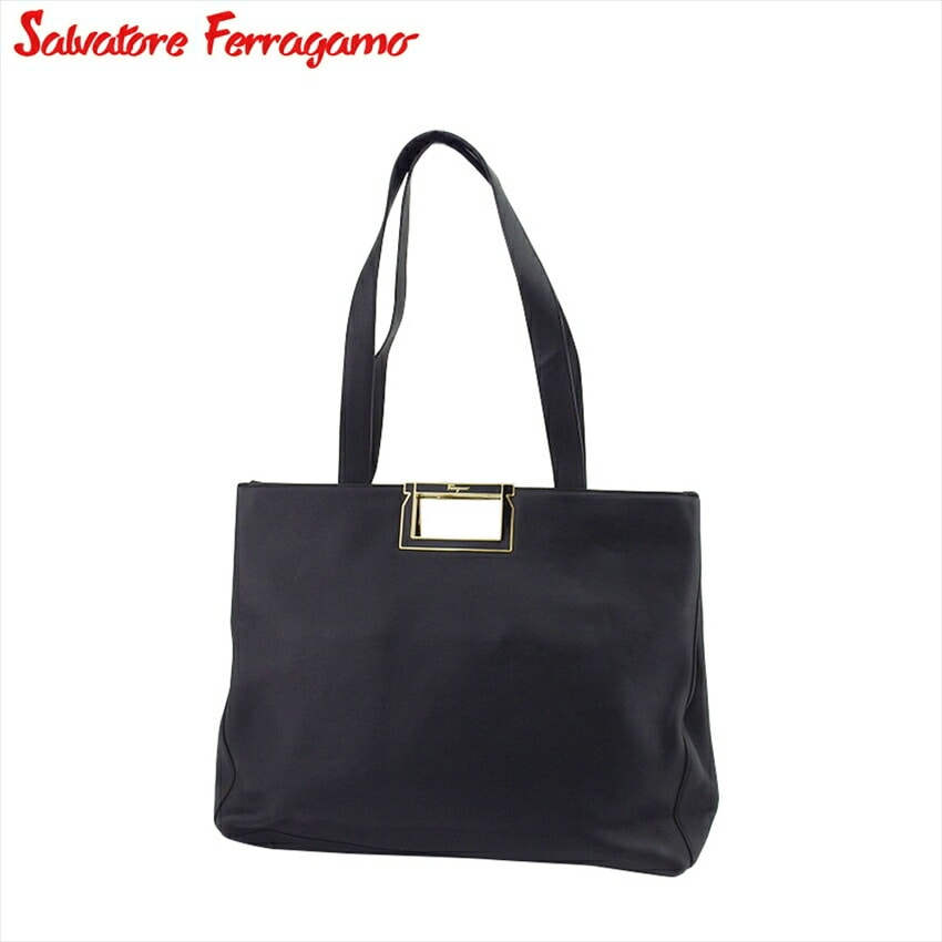 サルヴァトーレ フェラガモ トートバッグ 中古