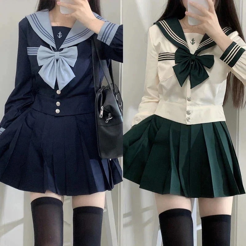 ロリータ 涼しく楽ちんセットアップ制服セット レディース 制服 長袖スーツ脚魅せミニスカ 韓国ファッション