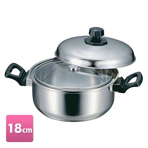 ほっとく鍋 New stage(18cm両手)