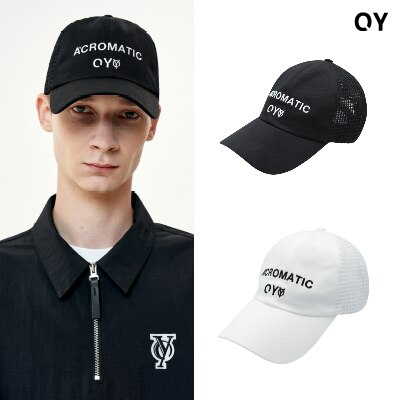 SLOGAN LOGO MESH CAP
