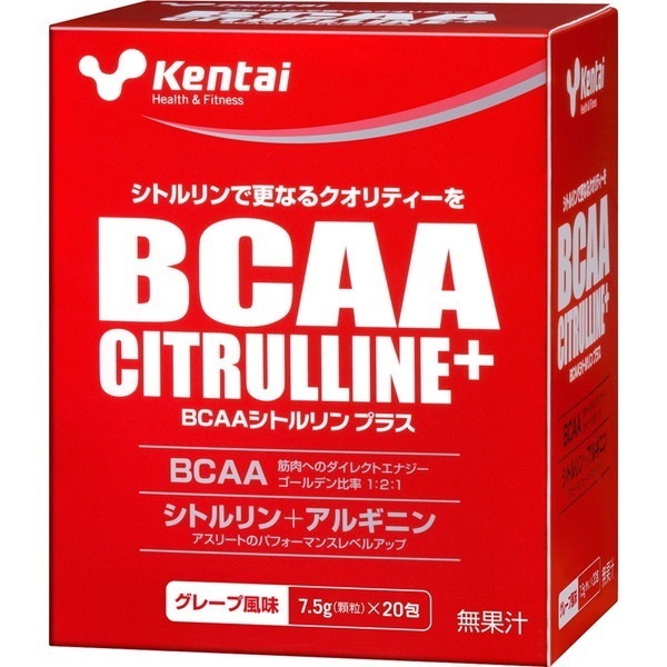 Kentai BCAA シトルリンプラス グレープ風味 7.5g20包 K5503